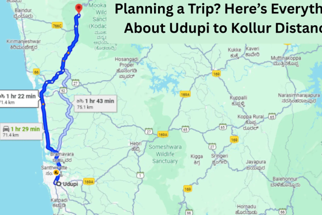 Planning a Trip? Here’s Everything About Udupi to Kollur Distance