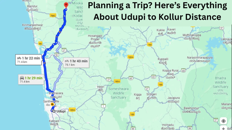 Planning a Trip? Here’s Everything About Udupi to Kollur Distance